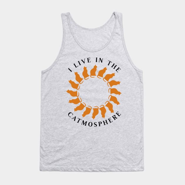 I live in the catmosphers T-Shirt Tank Top by BrandedByThomas